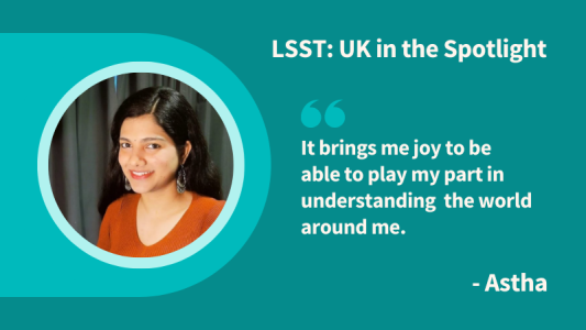 Astha is a postgraduate research student at the University of Surrey.