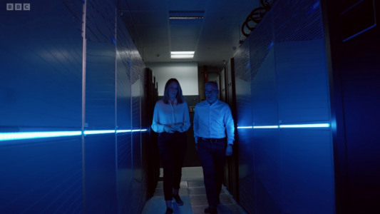 BBC Tech Now takes a tour of the data facilities at Edinburgh